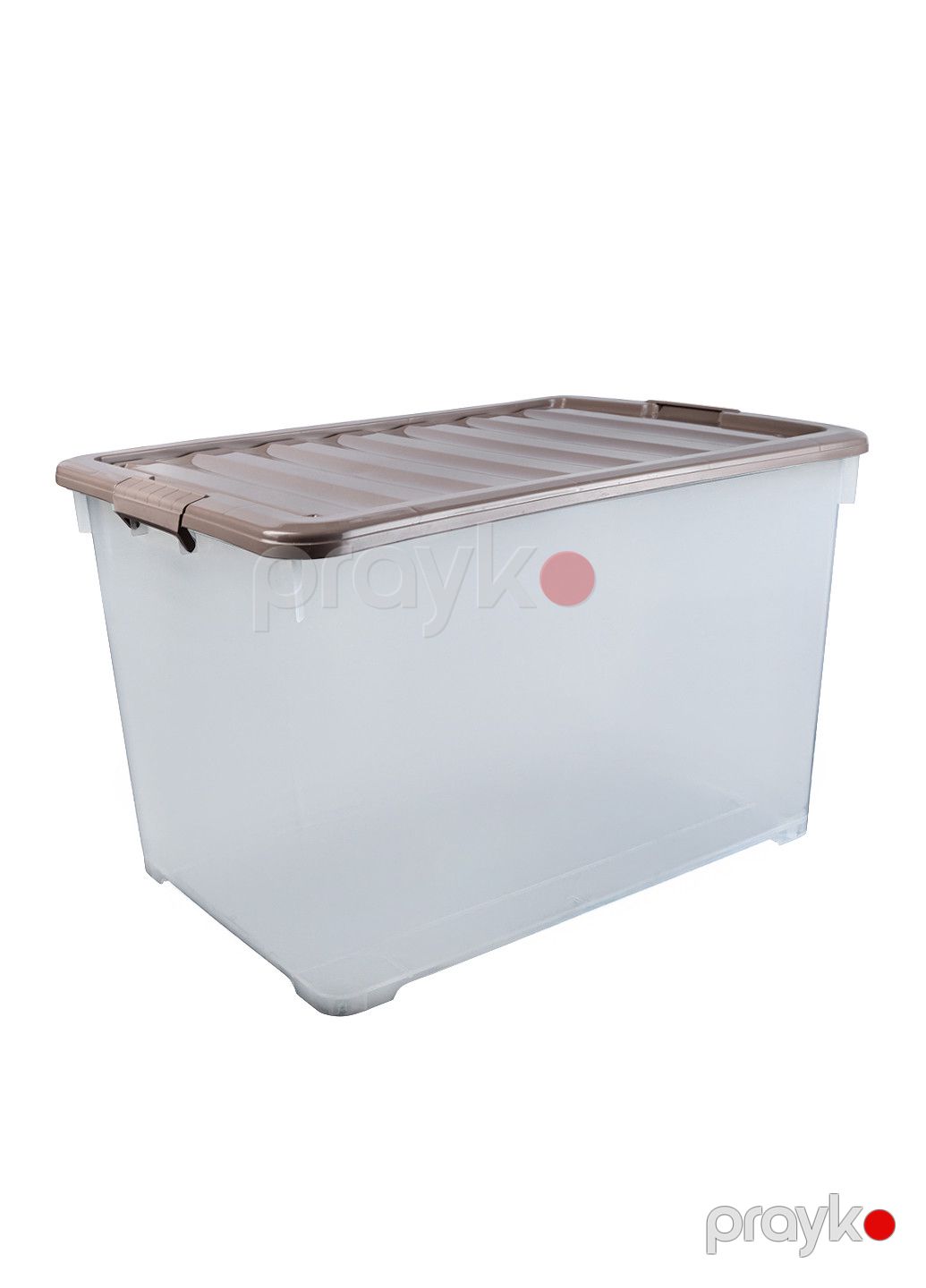 Saxlama qabı StarSplast, plastik, 92 l, 660x460x415 mm, şəffaf/qəhvəyi — Mallar, Bakı (3)