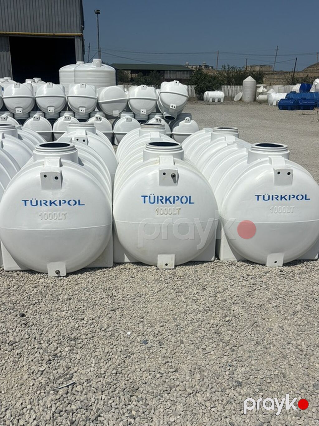 Bak, Plastik, 3000 l l, Yeni, Pulsuz çatdırılma — Su çənləri, kanisterləri, bochkalar, Novxanı (3)