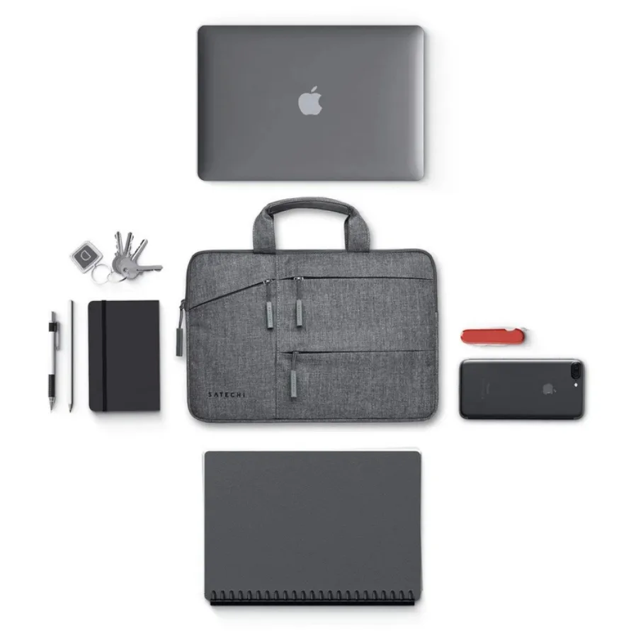 Çanta Satechi Water-Resistant Laptop Bag Carrying Case with Pockets 13" — Mallar, Bakı (5)