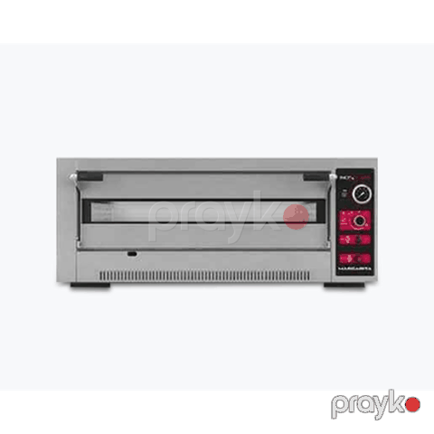 İnoxClass Pizza Fırını 30 Sm Tək 6 Qazlı – 220V — Bakı