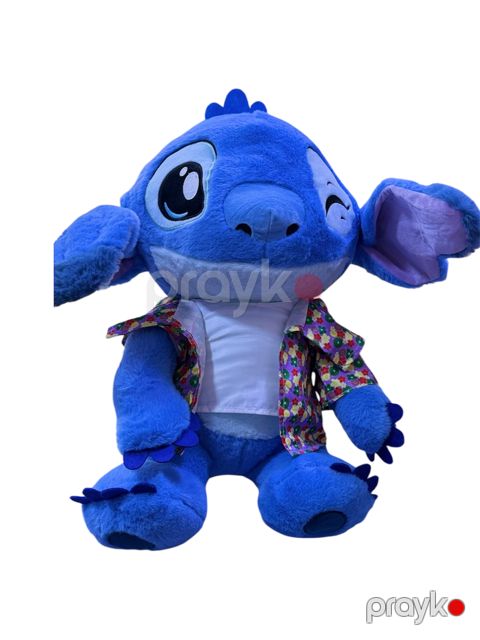 Yumşaq oyuncaq Stitch, peluş, göy, 50 sm — Bakı