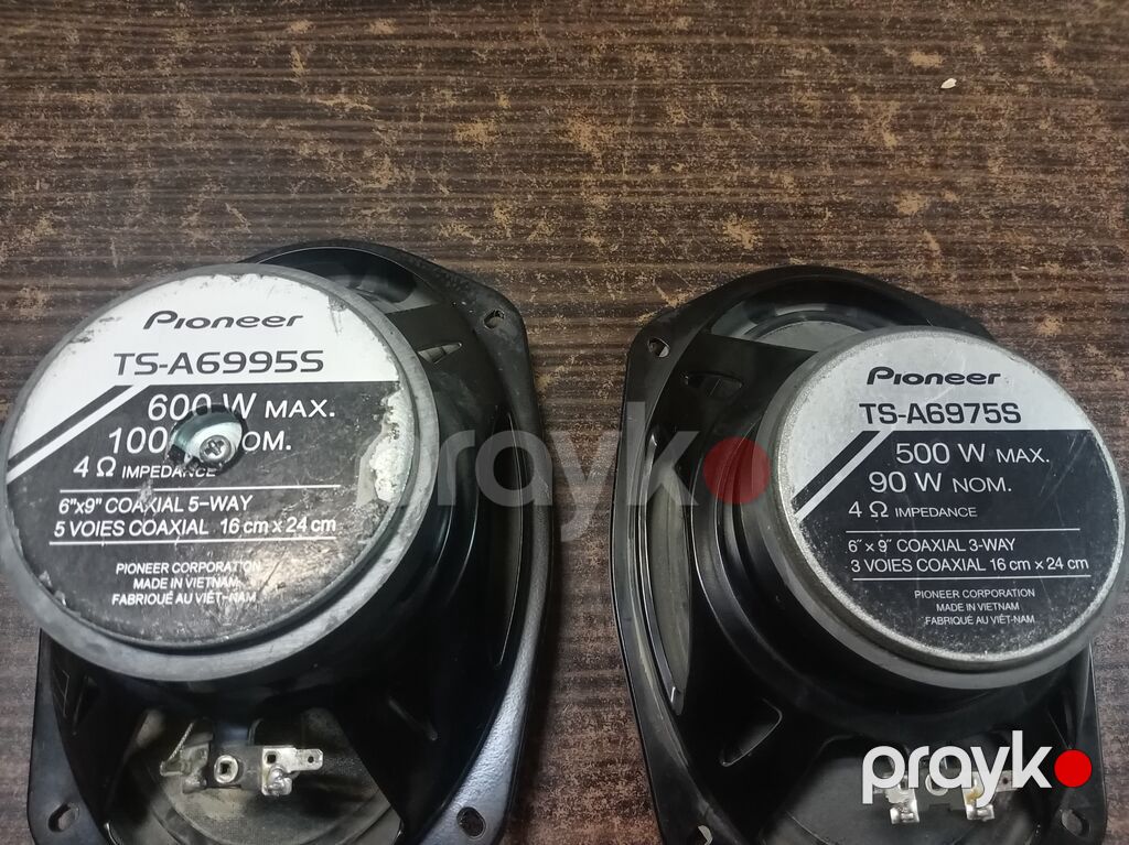 Pioneer avtomobil akustikası – 6"x9" oval koaksial dinamiklər (16 x 24 — Avtomobil akustikası, Sumqayıt (2)