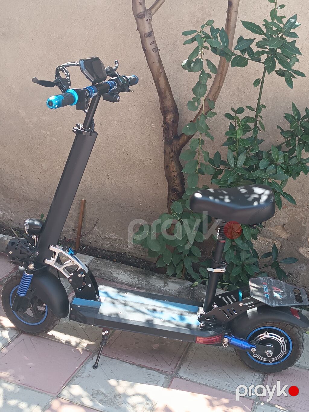 Suret 70km polnu batareka 50 55 km yol qet edir Elektrik skuter — Skuterlər, Xırdalan (2)