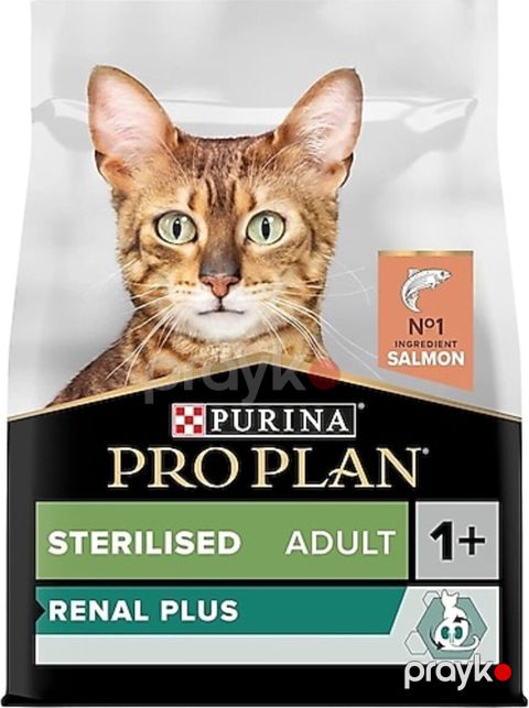 Quru yem pişiklər üçün Purina Pro Plan Sterilised Adult Renal Plus, 1 kq — Bakı