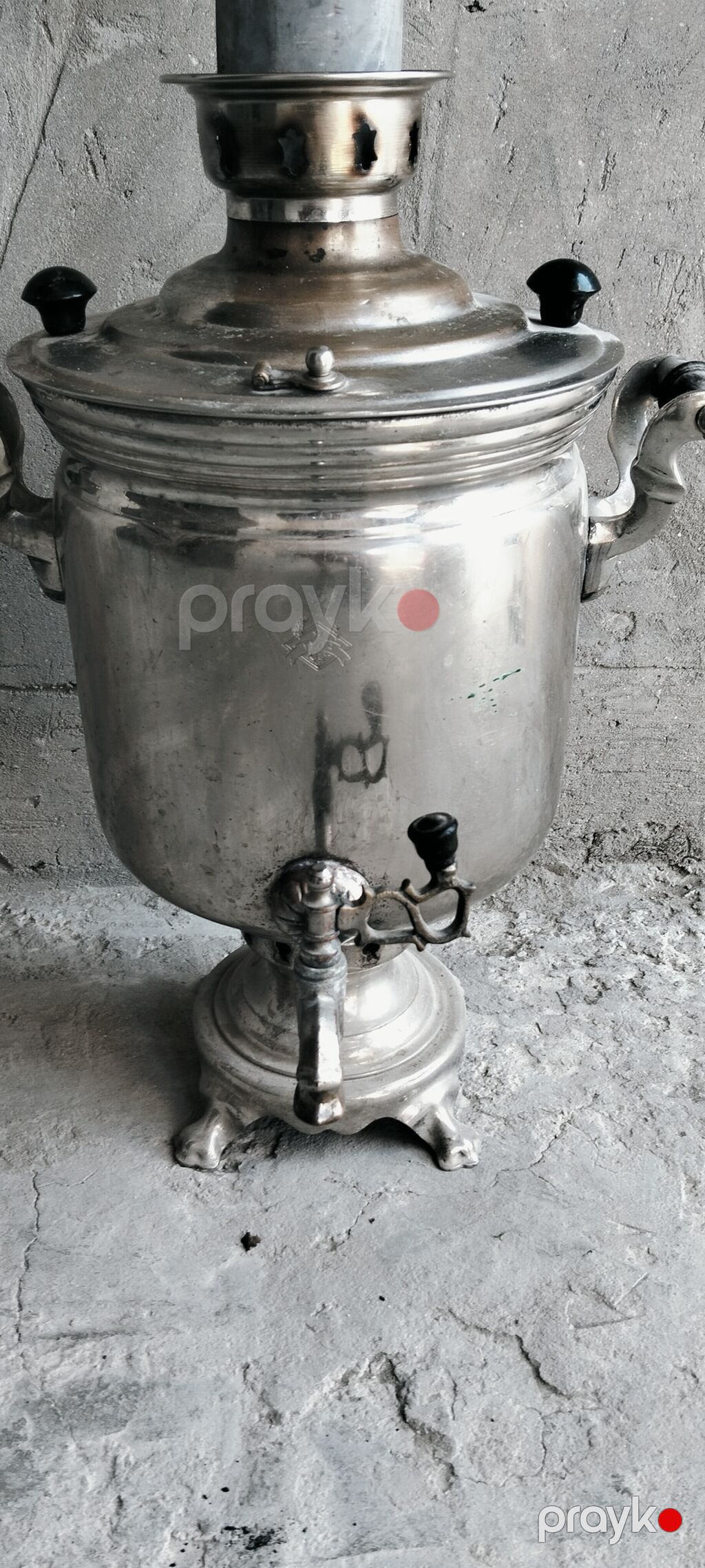 İşlənmiş Od Samovar, 7 l, Ünvandan götürmə — Samovarlar, Masazır (3)