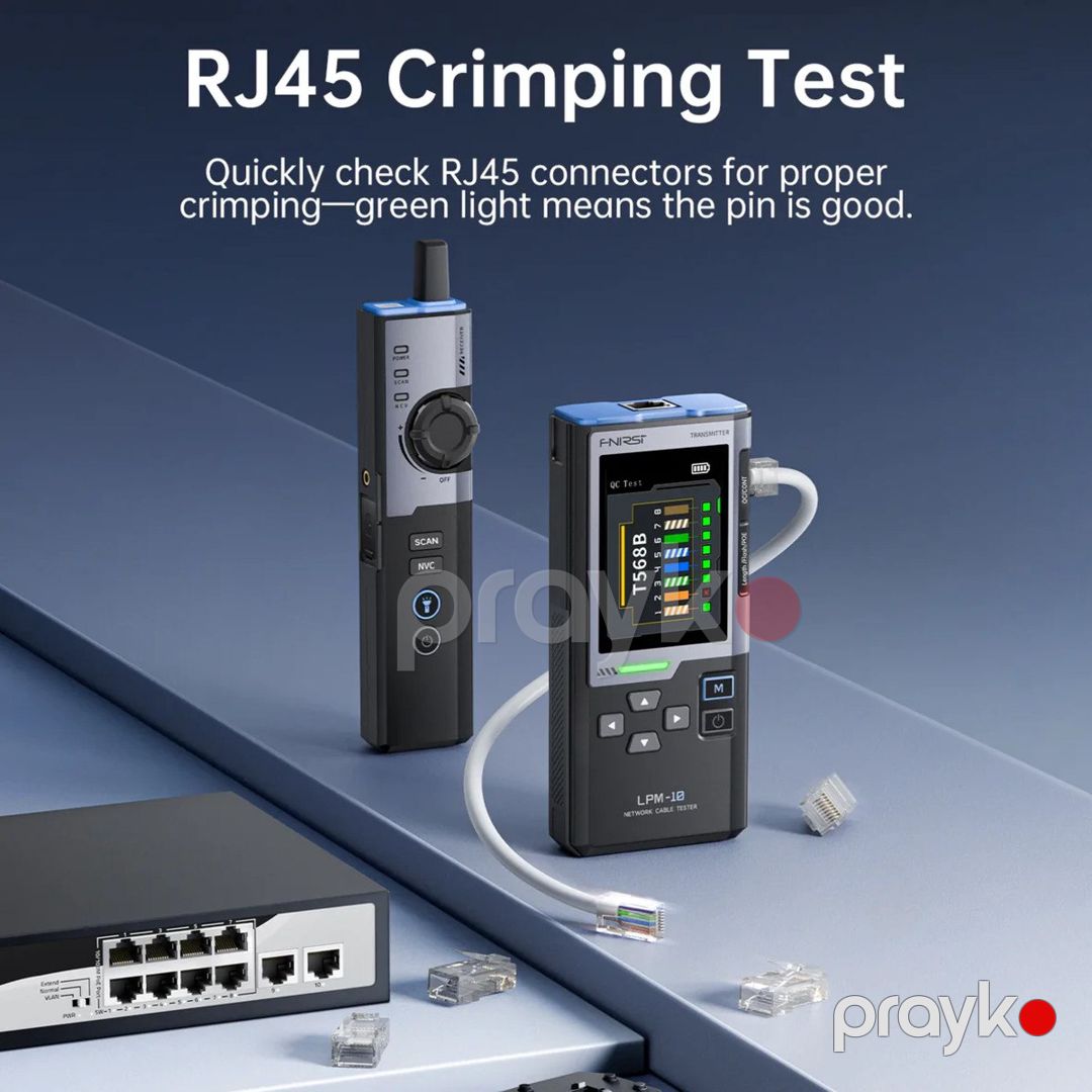 Fnırsı LPM-10A Smart Cable Locator RJ45 RJ11 LAN Tracker — Şəbəkə və server avadanlığı, Bakı (2)