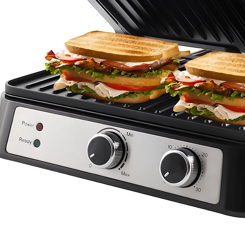 Toster Bergamo BG-SM2042HSB — Toster və vaflyasıcı, Bakı (4)