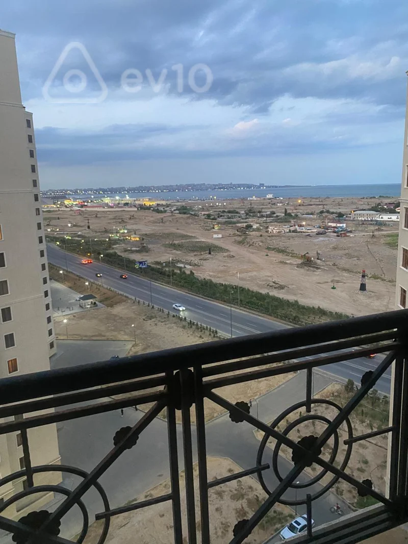 1 otaqlı mənzil, 90 m², Bayıl Jurnalistlerin binası — kirayə — Mənzil, Bakı (10)