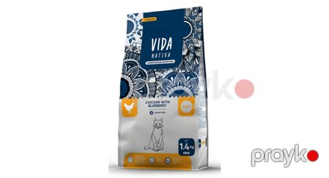 Quru yem Vida Nativa, toyuq və qaragilə ilə, 1.4 kq — Bakı