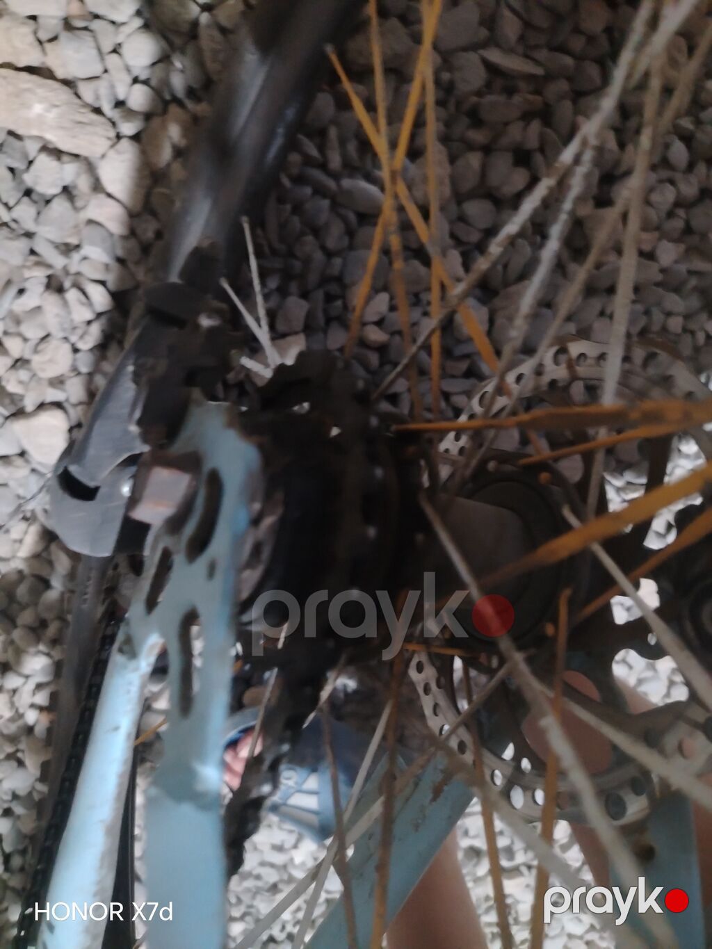 Satilr velocruz midelidir 29 luq rulavoyu arxa qabaqi pacennikleri — Yol velosipedləri, Xırdalan (7)