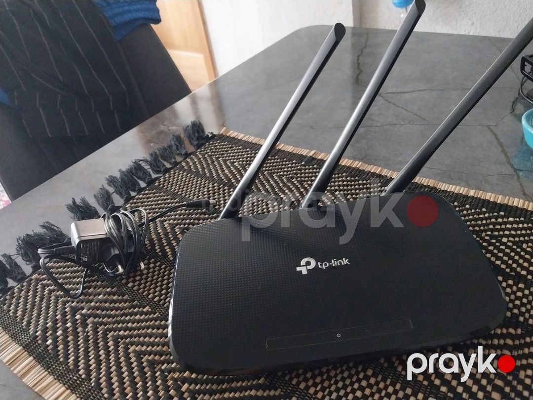 Modem tp-link, model:TL-WR94ON, 450 Mbps Wireless N Router — Kompüterlər və noutbuklar (3)
