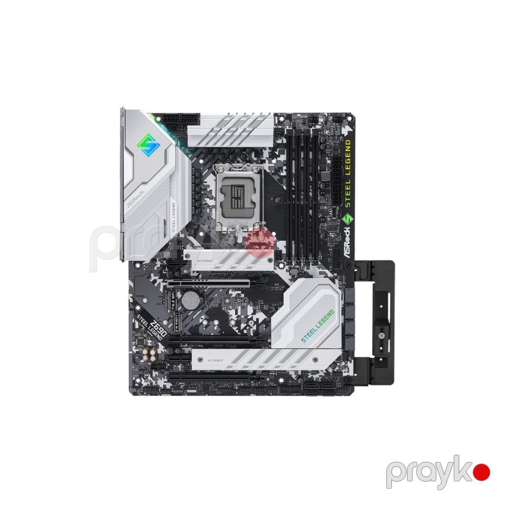 Ana plata “AsRock Z690 Steel Legend DDR4 LGA1700” (Z690 DDR4) — Komponentlər, Bakı (2)