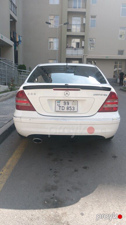 Mercedes C 230, 2.5 L, 2006 il, 329 000 km — Avtomobillər, Gəncə (4)
