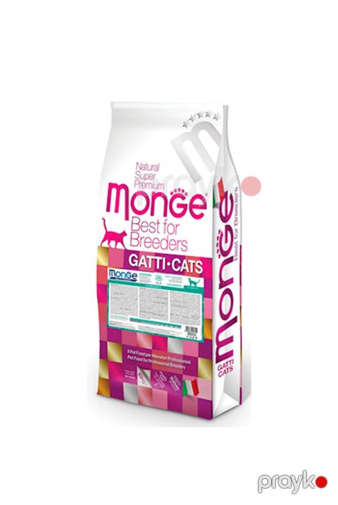 Pişiklər üçün yem Monge Cat Hairball, toyuq əti, 10 kq — Bakı