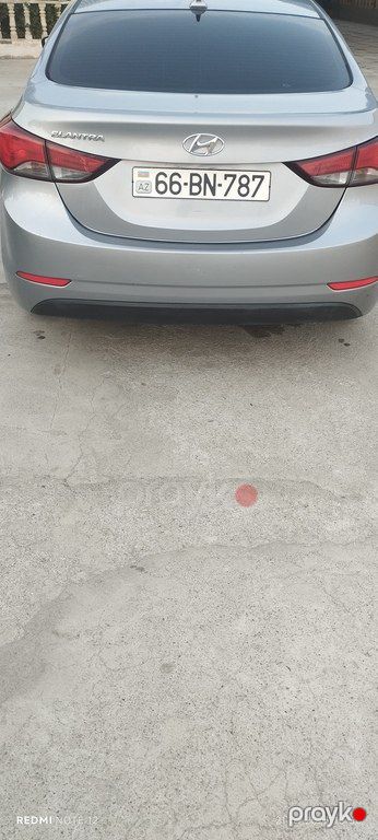 Hyundai Elantra, 1.8 L, 2015 il, 142 000 km — Avtomobillər, Tərtər (4)