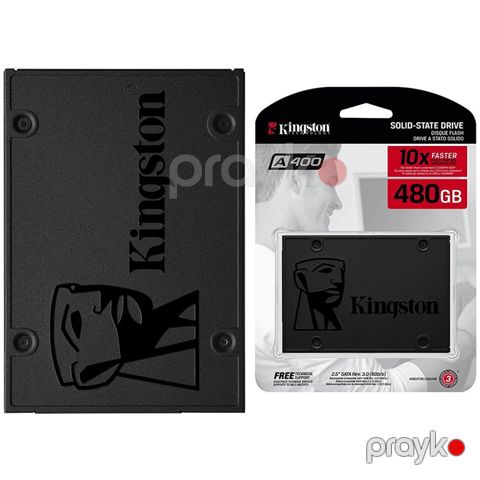 Kingston A400 480GB SA400S37/480G 2.5" Sata III SSD 500/450 MB/s 7mm — Bakı