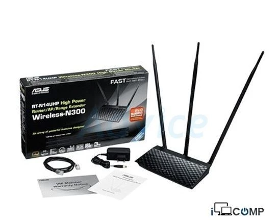 ASUS RT-N14UHP Wireless-N300 Router (90İG00M0-BE3N20) Wi-Fi Router — Giriş nöqtələri, Bakı (3)