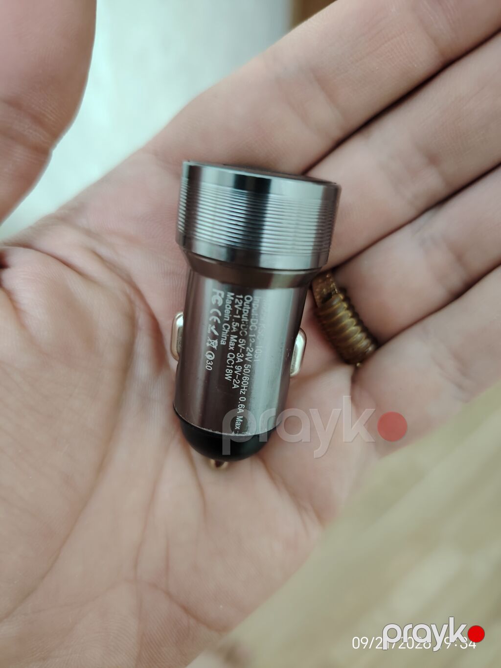 Kakusiga avtomobil şarj cihazı – QC3.0 sürətli şarj Bunu özümə almışam — Şarj cihazları, Bakı (3)