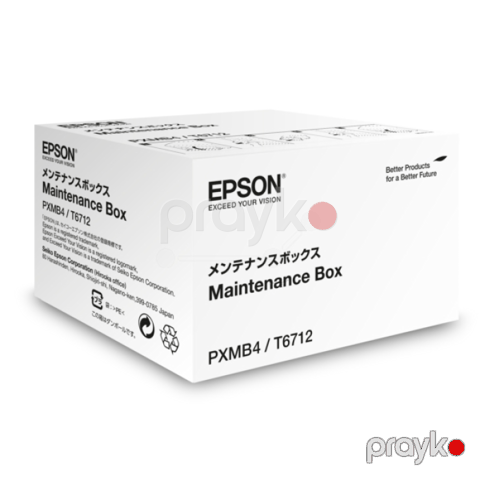 Epson T6712 C13T671200 WF-(R)8xxx / 6xxx Series İşlənmiş Mürəkkəb Qutusu — Bakı