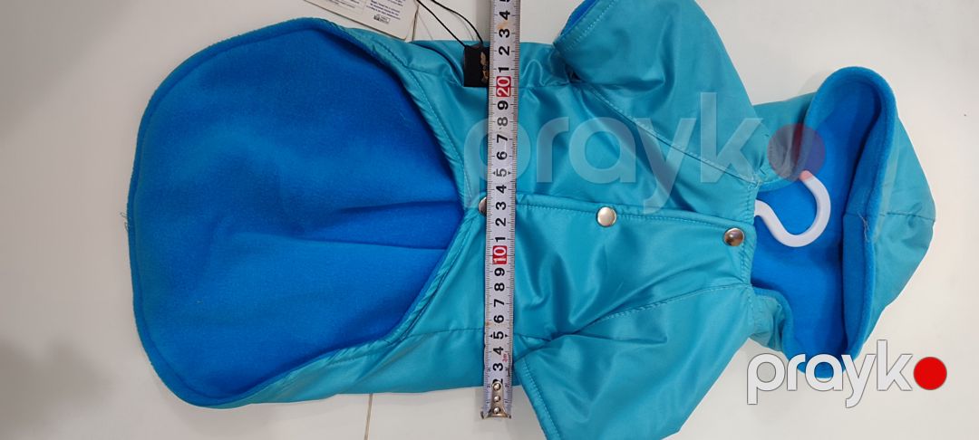 İtlər üçün gödəkcə, polyester, mavi, ölçü L — Mallar, Bakı (3)