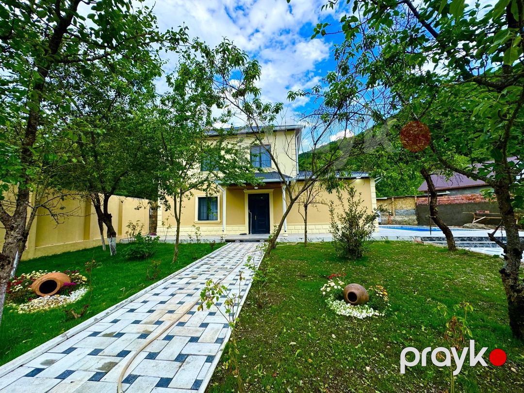 Satılır 8 otaqlı həyət evi/bağ evi 357 m² — Ev, villa, Qəbələ (4)