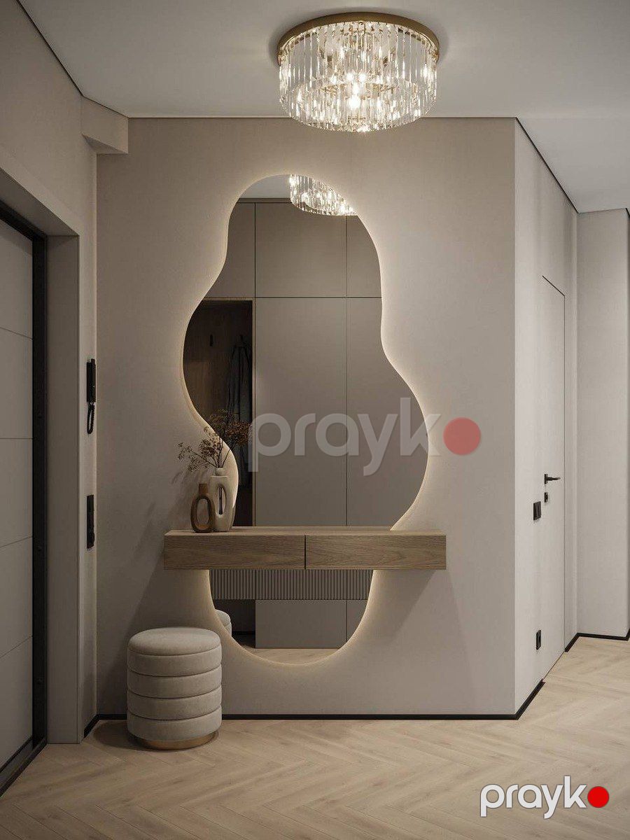 LED işıqlı sensorlu güzgü — Dekor və interyeri, Bakı (3)