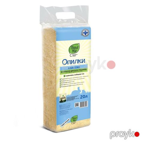 Gəmiricilər üçün yonqar Зверьё моё Классик 800 q, 20 l — Bakı