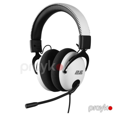 2E Gamıng Headset HG310 V2, mini-jack, 1.5m, white (2E-HG310V2-WT) — Bakı