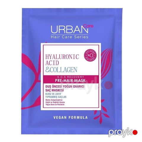 Saç maskası Urban Care Hyaluronic Acid & Collagen 50 ml — Bakı