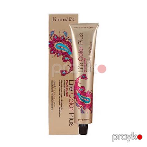 Saç üçün qalıcı krem-boya Farmavita Life Color Plus 8.03 İsti açıq blond — Bakı