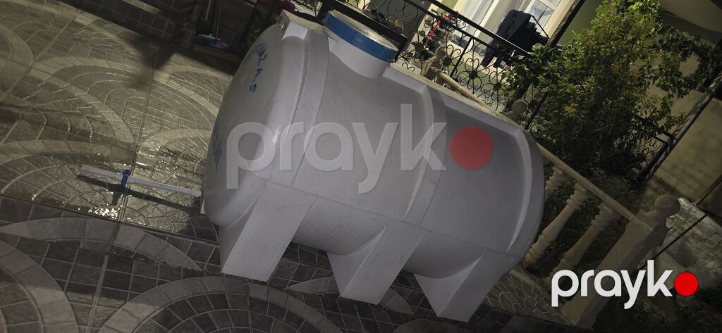 Bak, Plastik, 1500 l l, İşlənmiş — Su çənləri, kanisterləri, bochkalar, Bakı (2)
