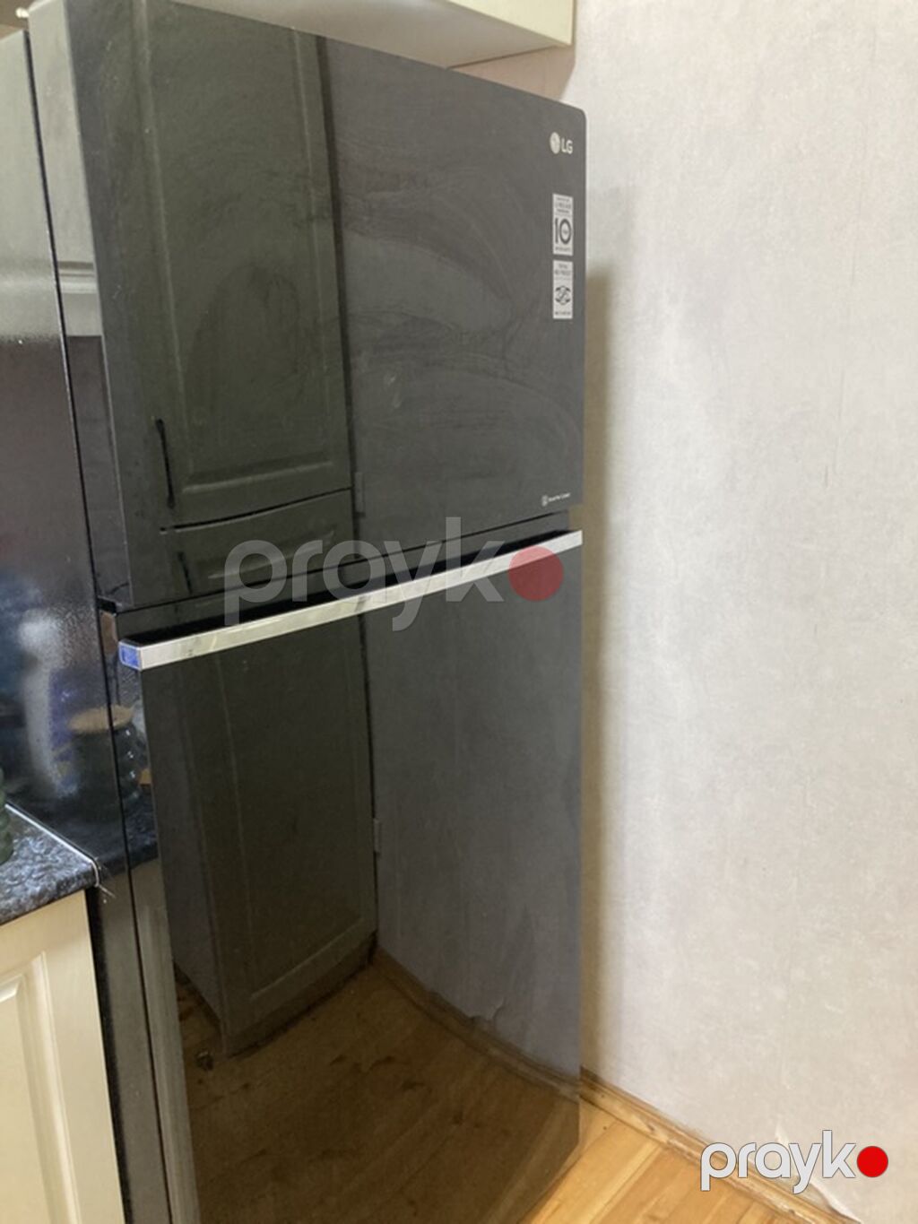 İşlənmiş 2 qapılı LG Soyuducu Satılır, rəng - Qara — Soyuducular, Bakı (2)