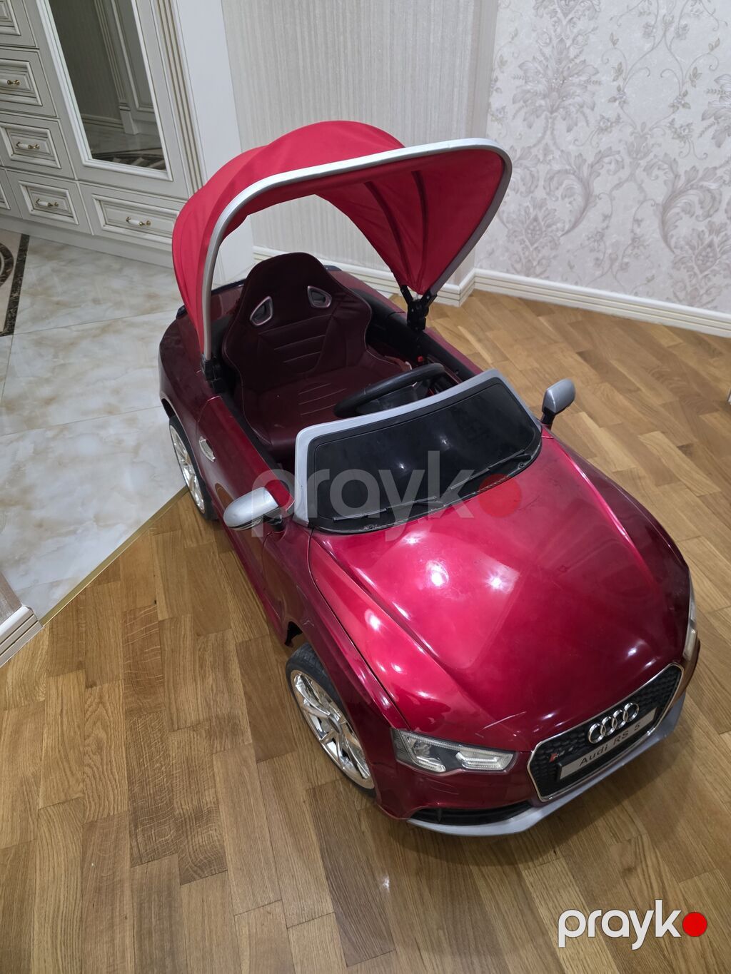 Uşaq üçün elektrikli minik maşını – Audi RS5 (licensiyalı dizayn) — Uşaq avtomobilləri, Bakı (9)