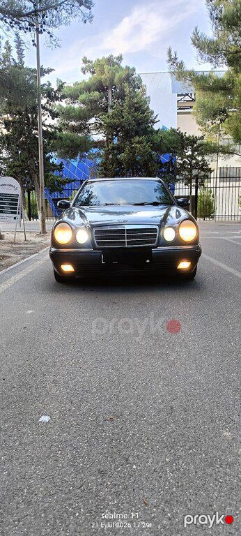 Mercedes E 220, 2.2 L, 1997 il, 350 000 km — Avtomobillər, Sumqayıt (12)