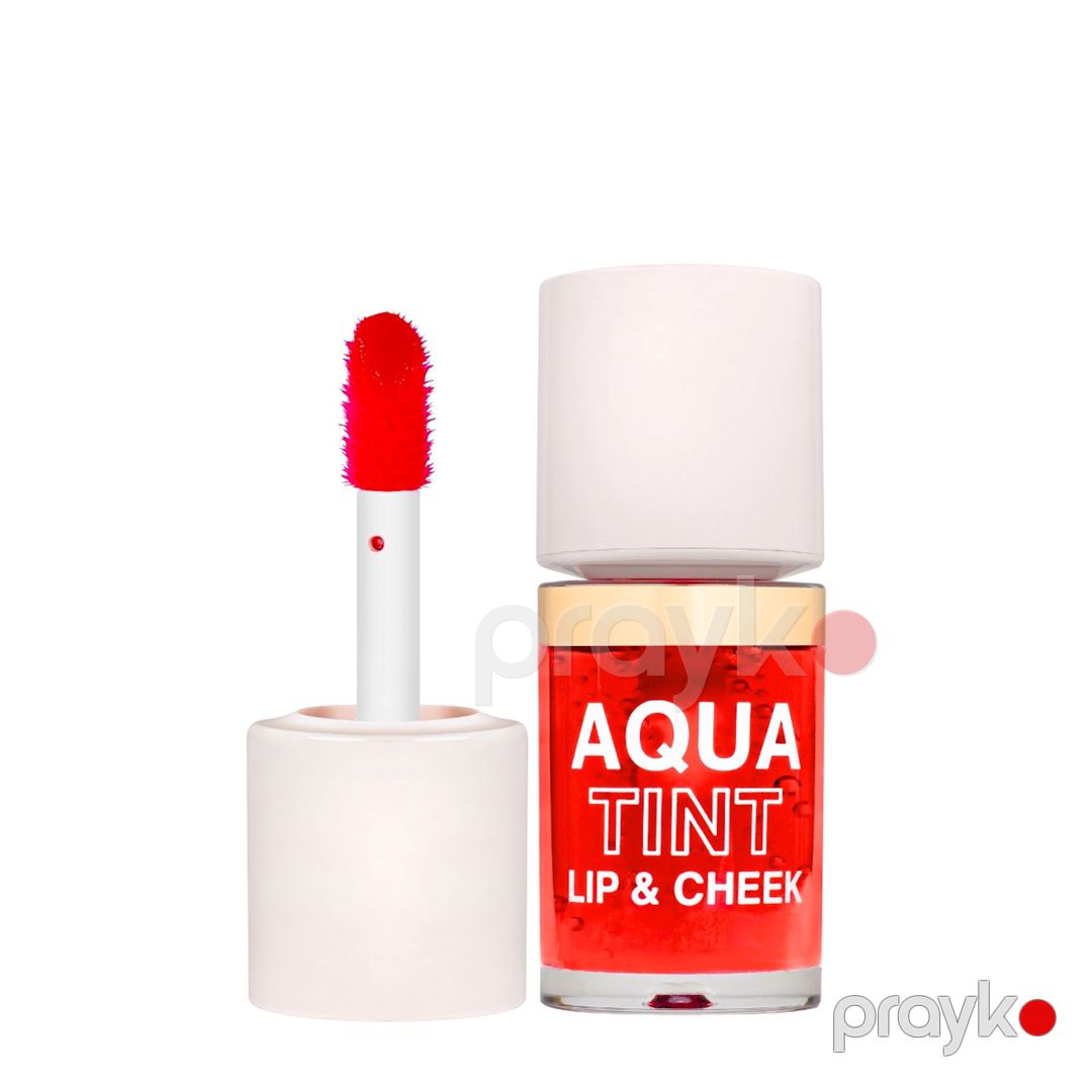 Tint dodaqlar üçün Topface Aqua Tint Lip&Cheek PT215 03 Red Berry Jam, 10 ml — Mallar, Bakı (2)