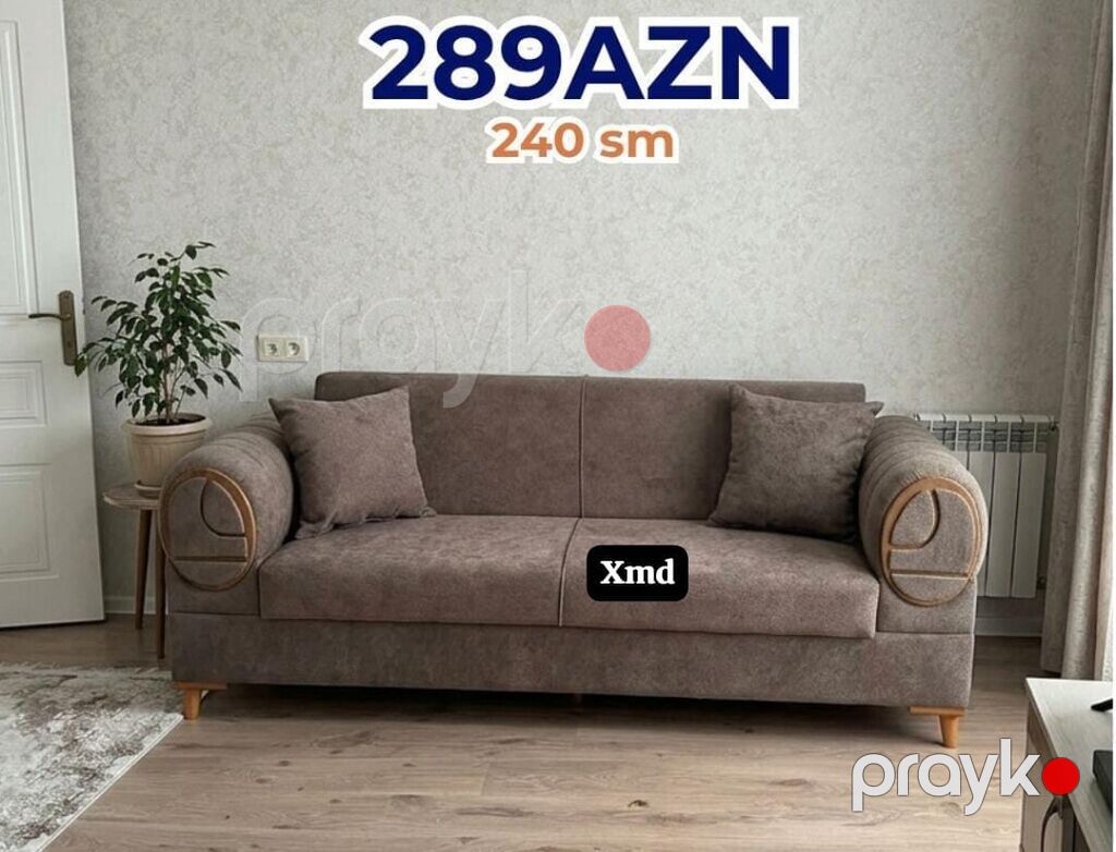 Rahat və zərif dizaynlı divan modelləri 1) Model 1 – 225 sm - Qiymət — Divanlər, Bakı (10)