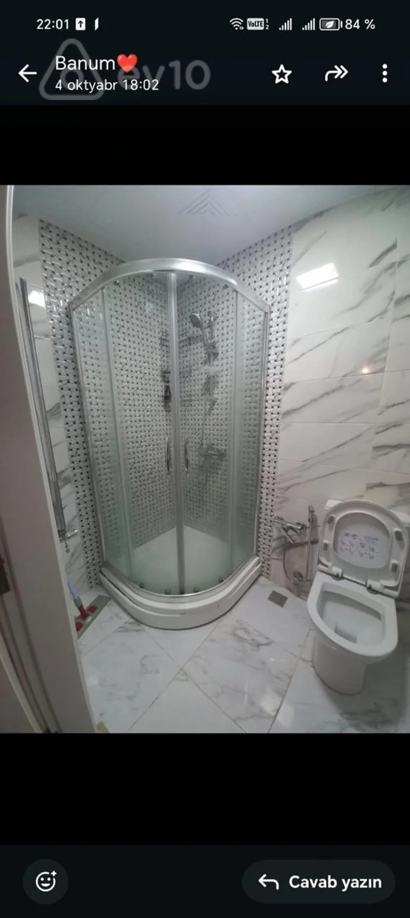 2 otaqlı mənzil, 43 m², Melissa parkda — Mənzil, Bakı (5)