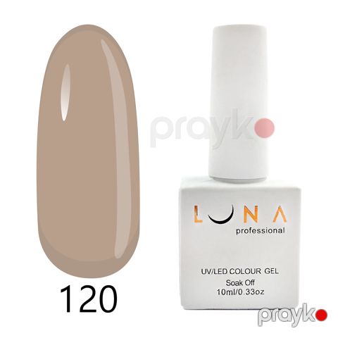 Dırnaqlar üçün gel-lak Luna L-02-120, açıq qəhvəyi, 10 ml — Bakı