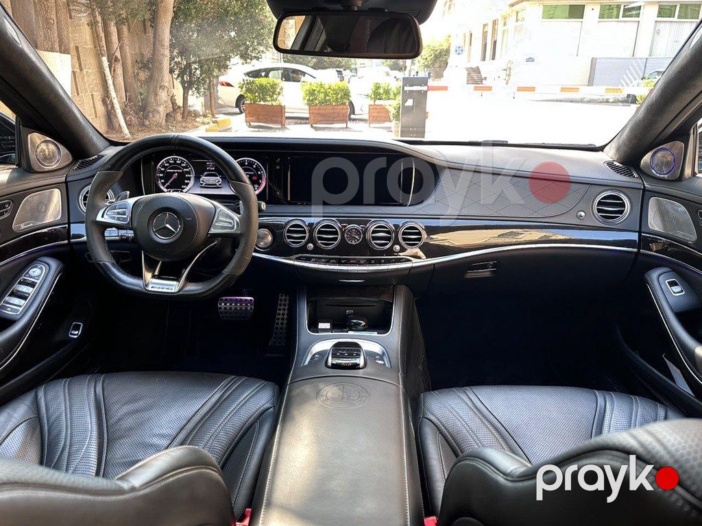 Mercedes S 63 AMG 4MATIC, 5.5 L, 2014 il, 88 000 km — Avtomobillər, Bakı (2)