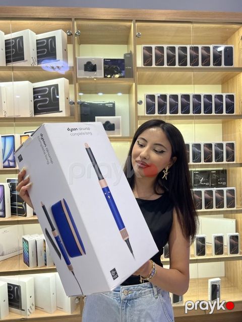 Fen "Dyson Airwrap Complete Long Blue Blush" — Bakı