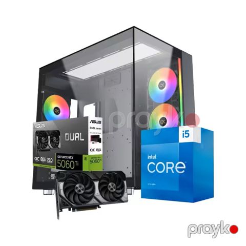 AquaNova Gaming PC- RTX 5060Ti, i5-13400 (CUSTOM-PC-049) — Bakı