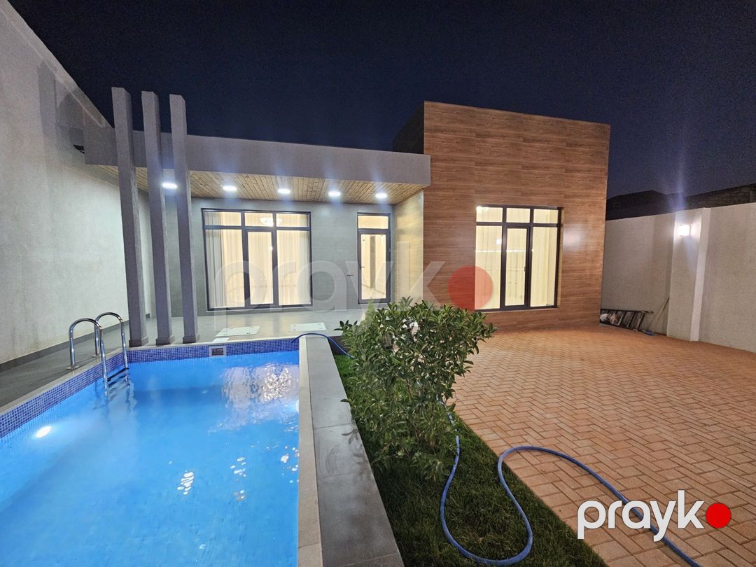 Satılır 4 otaqlı həyət evi/bağ evi 140 m² — Ev, villa, Bakı (3)