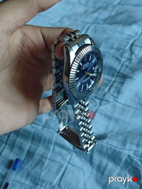 İşlənmiş, Qol saatı, Rolex, rəng - Göy — Sumqayıt