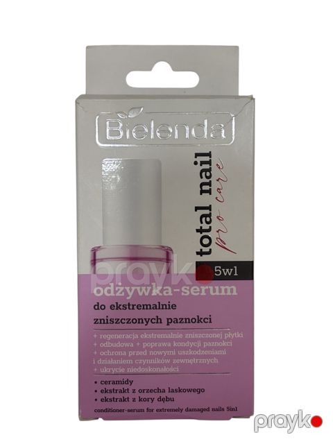 Müalicəvi lak Bielenda 5w1 Last & Shine, bərpa, dırnaq uzanmasının stimullaşdırılması, 10 ml — Bakı