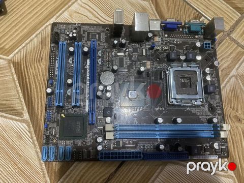 ASRock P5G41T-M Lx/gb/sı ana platası - Soket: LGA775 (Intel Core 2 — Masazır