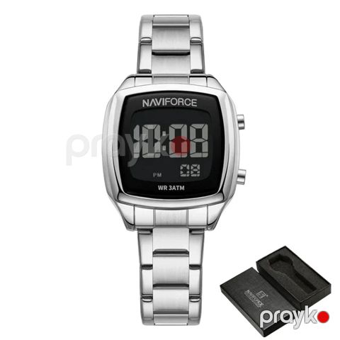 Qol saatı NaviForce NF5047 Silver/Black — Bakı