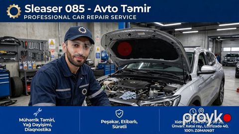 Sleaser 085 – Avto Təmir Peşəkar avtomobil təmiri və servis mərkəzi — Bakı