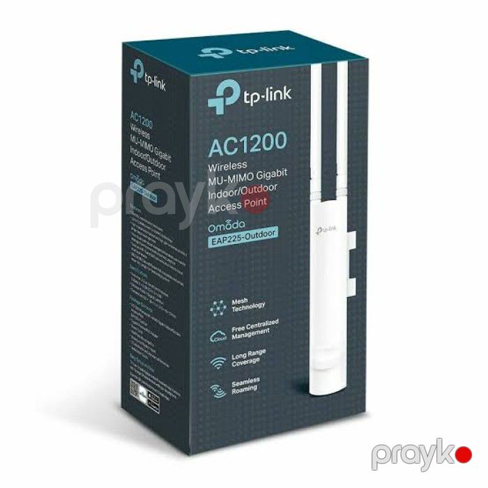 TP-Link Omada EAP225-Outdoor AC1200 Dual-Band Gigabit PoE Access Point IP65 — Elektronika, Bakı (3)