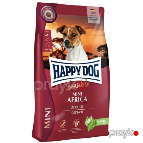 Quru yem Happy Dog Sensible Mini Africa yetkin itlər üçün, 1 kq — Bakı