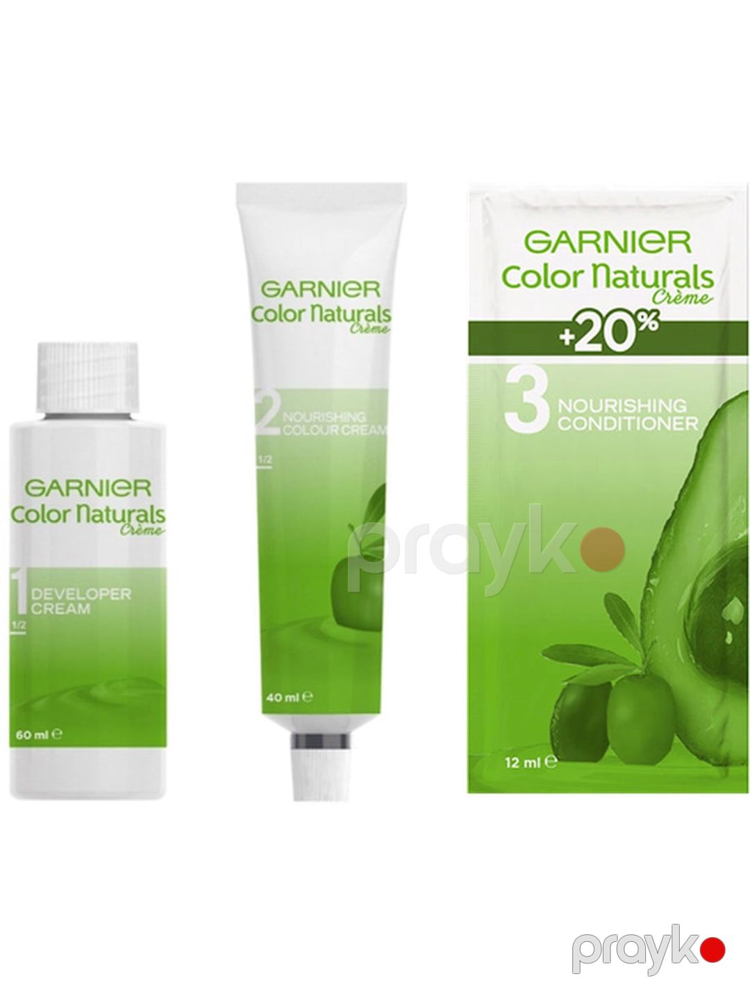 Saç üçün qalıcı krem-boya Garnier Color Naturals 2.10 Mavi-qara — Mallar, Bakı (3)